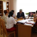 Встреча Искандарбека Даирова, Азата Галиева и с руководством Управления образования Приволжского района Астрахаснкой области